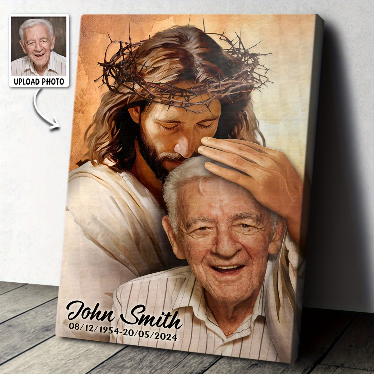 2D Flat-Custom Religious Memor - Canvas Wrap Ready recensie en prijs