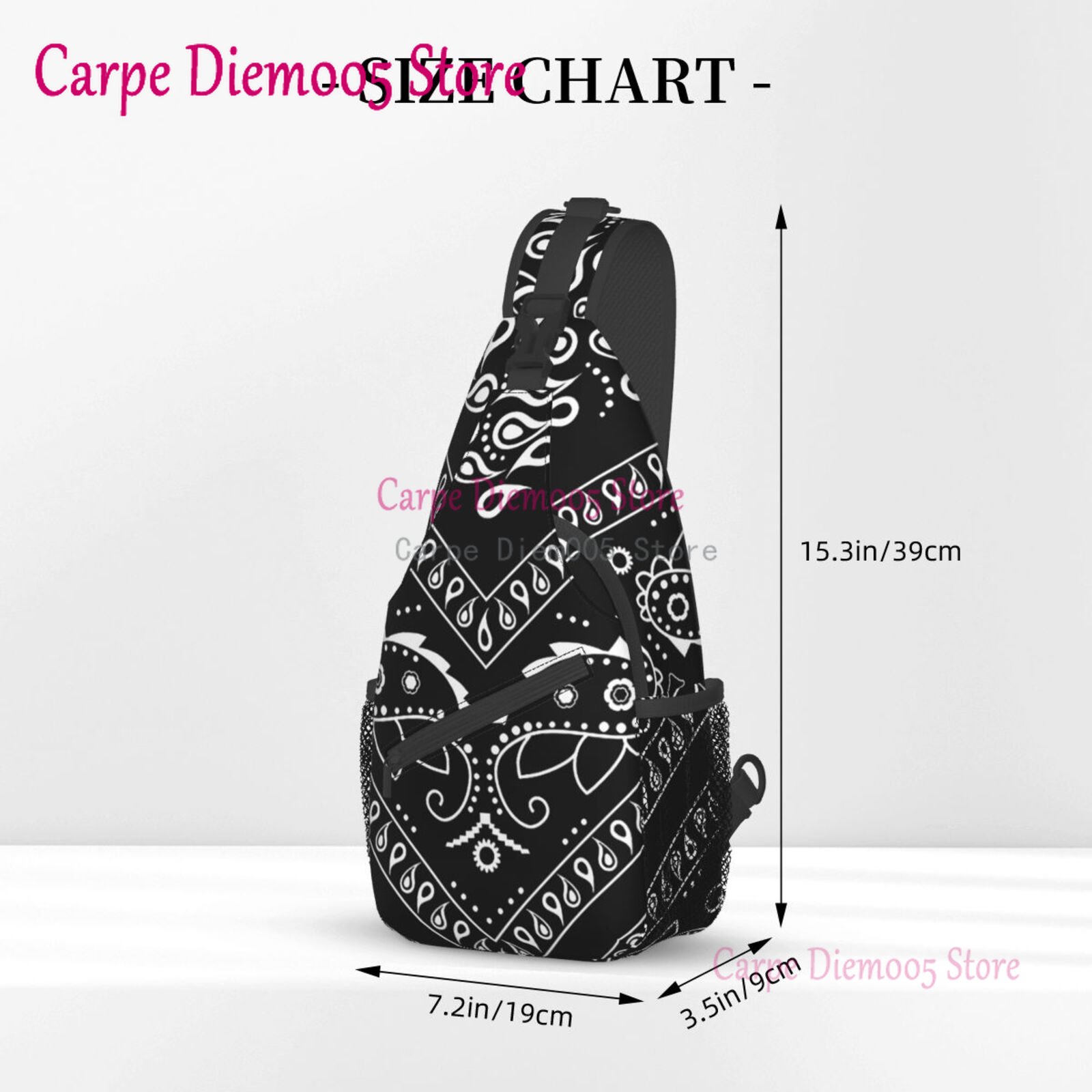 Black And White Paisley Chican - Bandana Blank White recensie en prijs