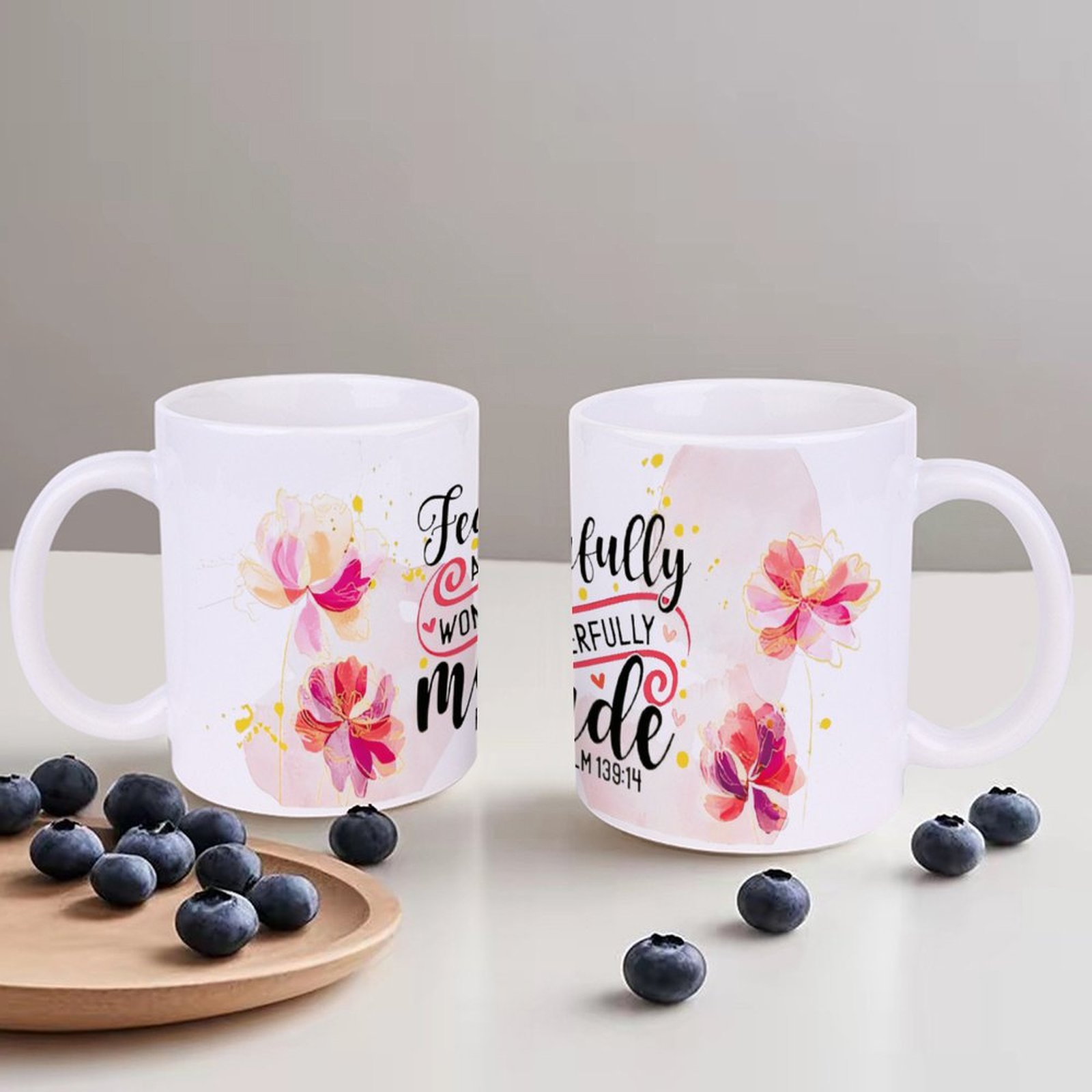 Fearfully And Wonderfully Made - Sublimation Mug White recensie en prijs