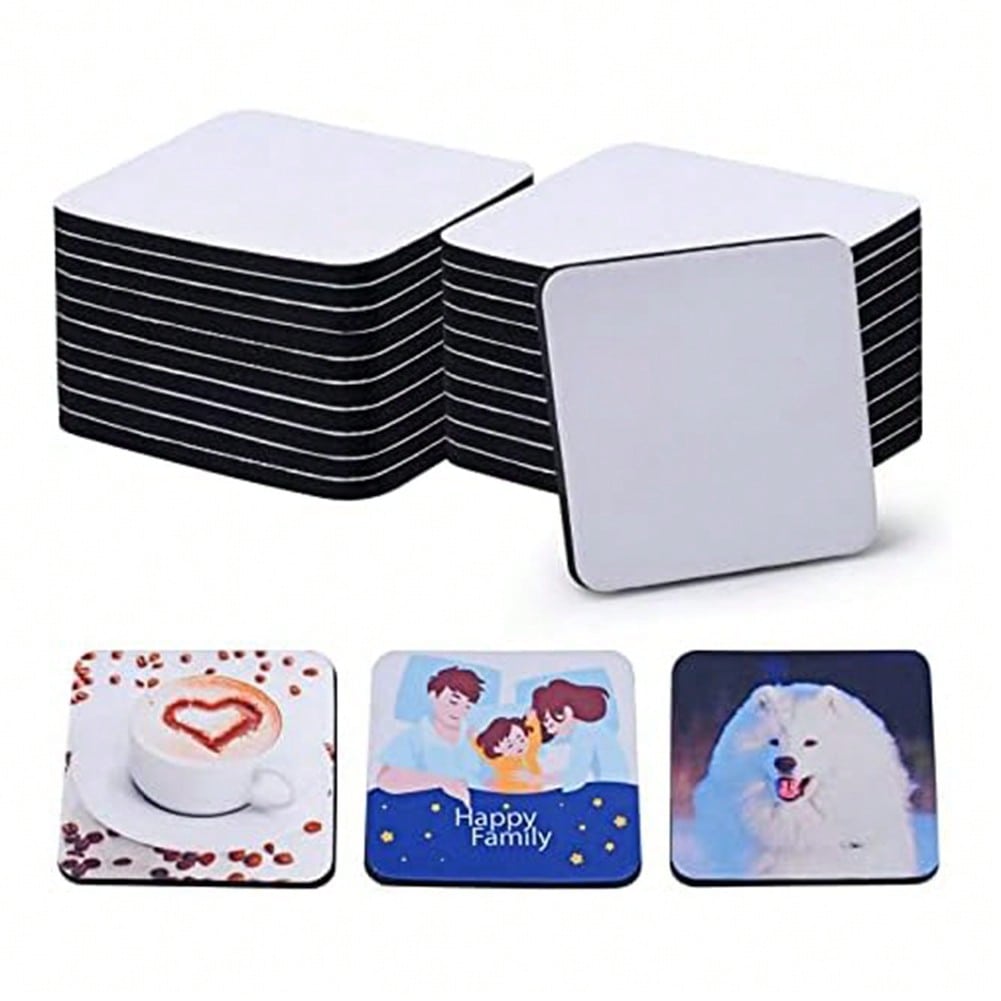 1PCS Square Sublimation Blanks - Coaster Sublimation Blank recensie en prijs
