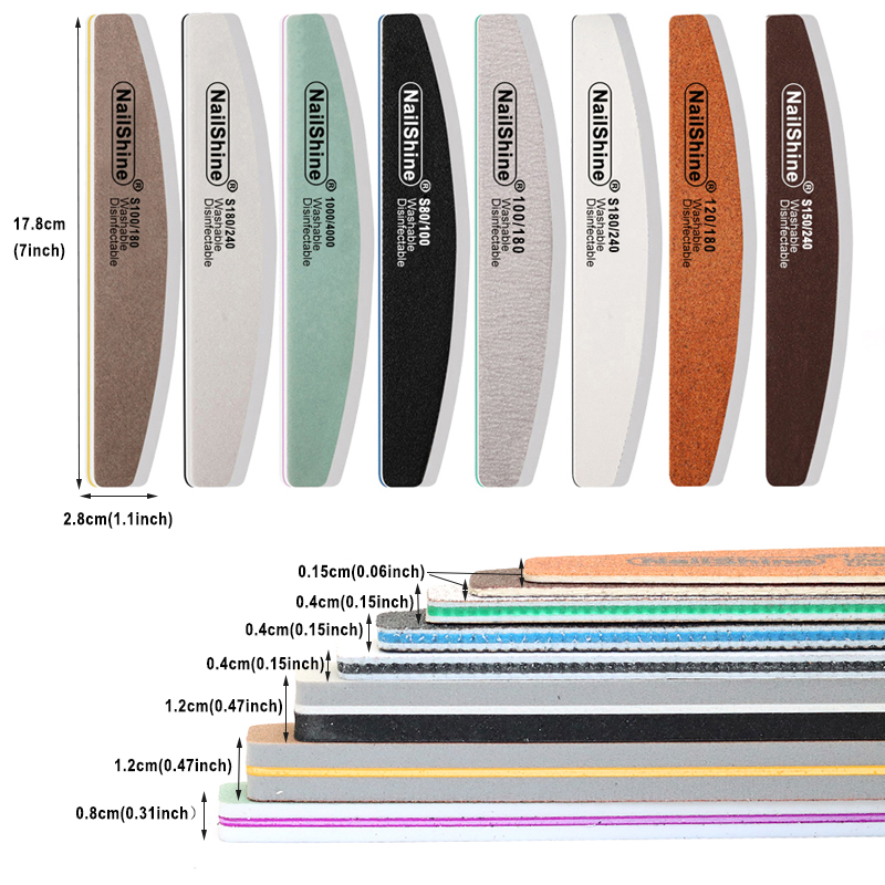 8Pcs/Box Nail File Buffer Kit  - Photo Acrylic Block recensie en prijs