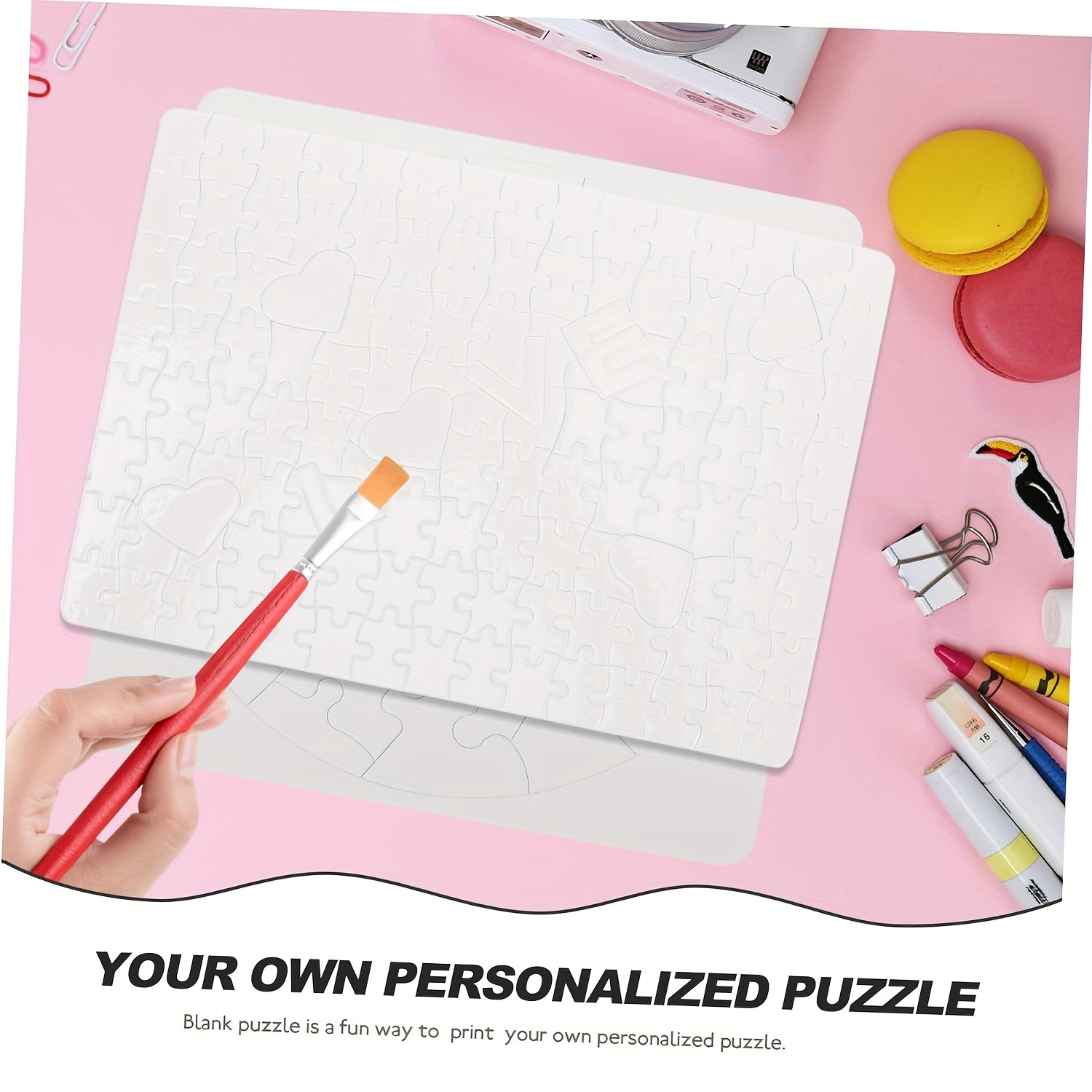 5pcs/10pcs Sublimation Blank P - Puzzle Blank White recensie en prijs