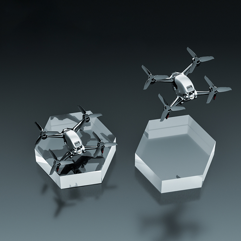 Clear Polished Hexagonal Acryl - Photo Acrylic Block recensie en prijs