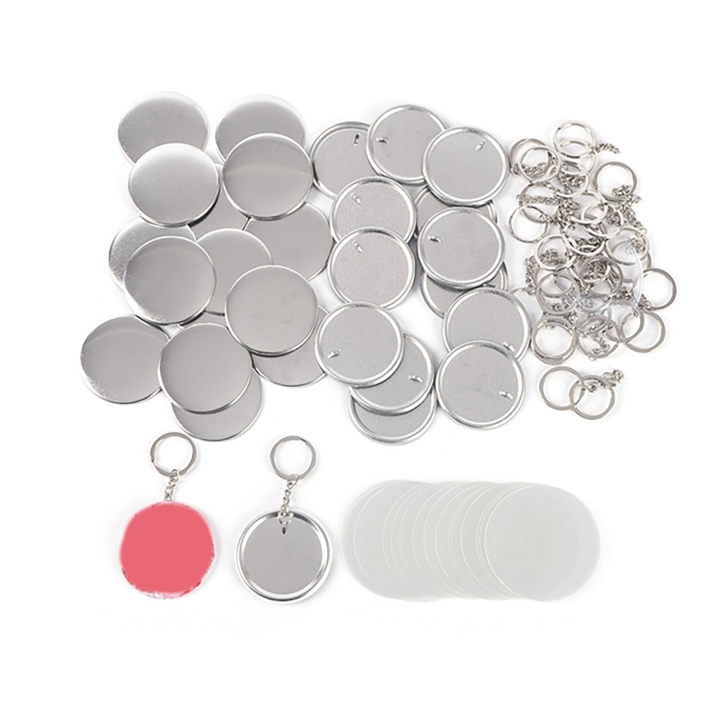 100PCS 44MM 58MM Plastic Metal - Button Badge Blank recensie en prijs
