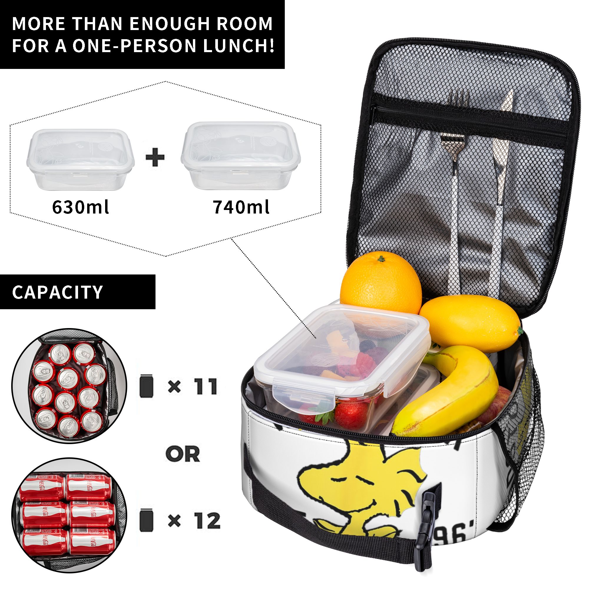 Peanuts Woodstock Snoopy Insul - Tote Bag Sublimation recensie en prijs