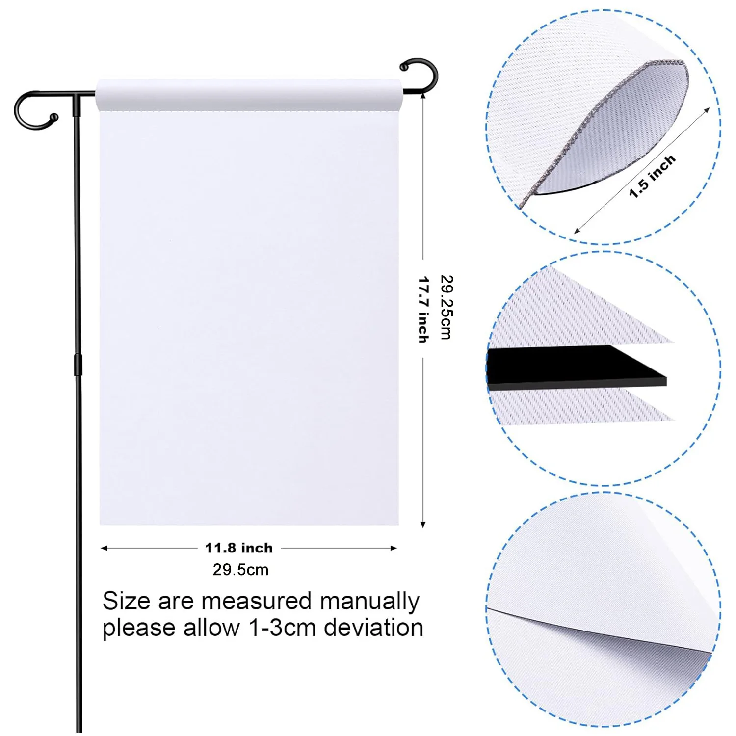 5pcs Double-Sided Blank Garden - Yard Sign Blank recensie en prijs