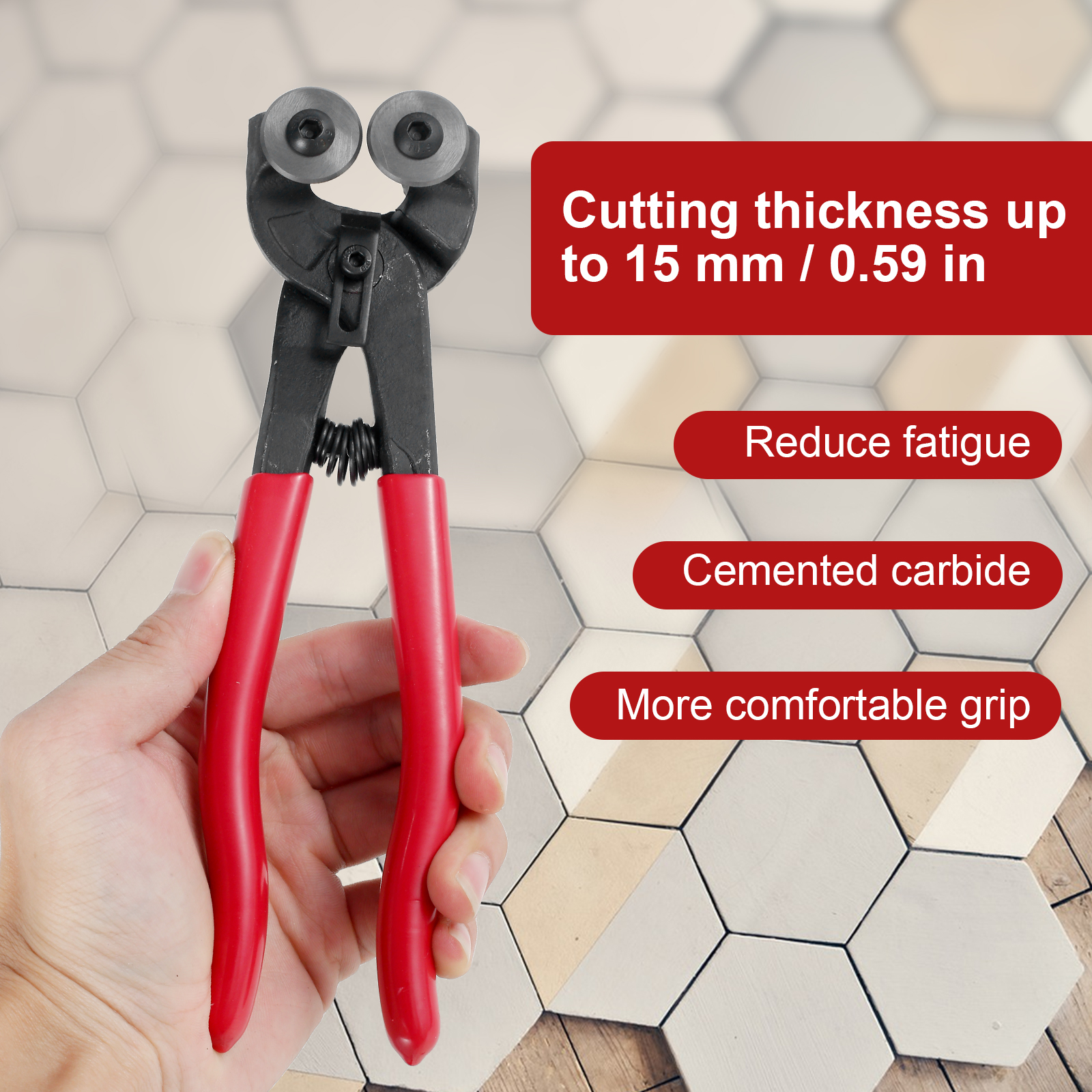 1/2Pcs Tile Nippers Mosaic Cut - Ceramic Tile Blank recensie en prijs