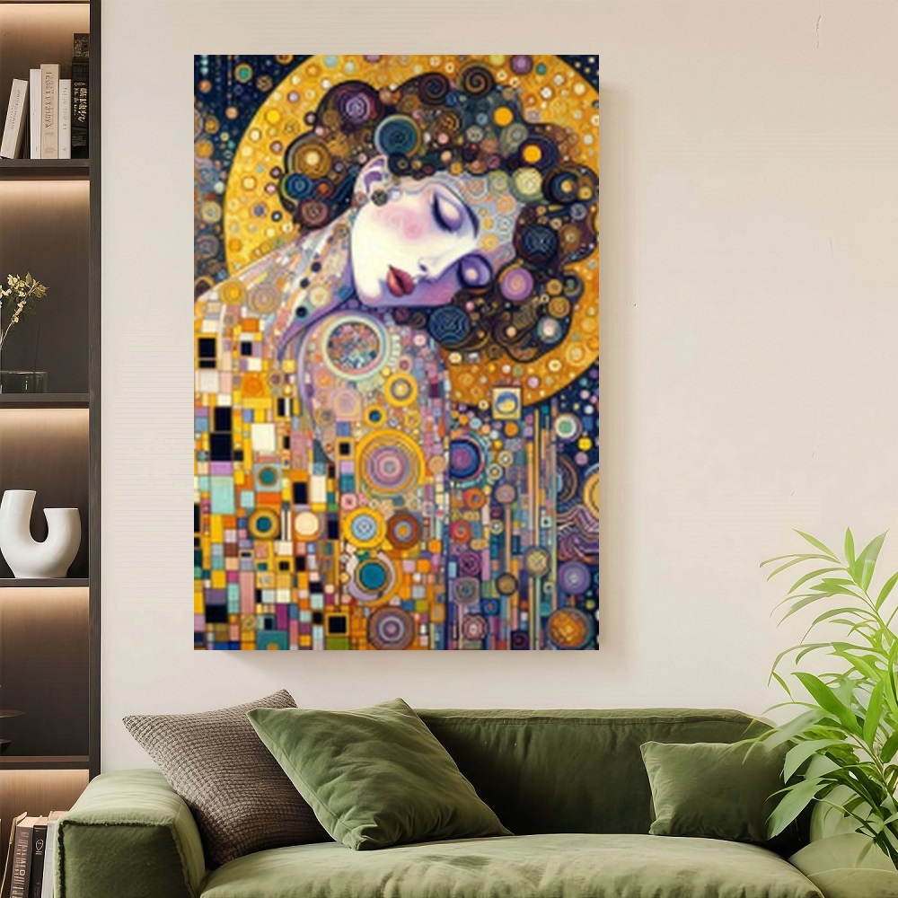 Framed S Gustav Klimt Inspired - Canvas Wrap Ready recensie en prijs