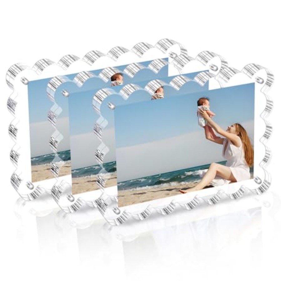 3 Pack Acrylic Picture Frame.  - Photo Acrylic Block recensie en prijs