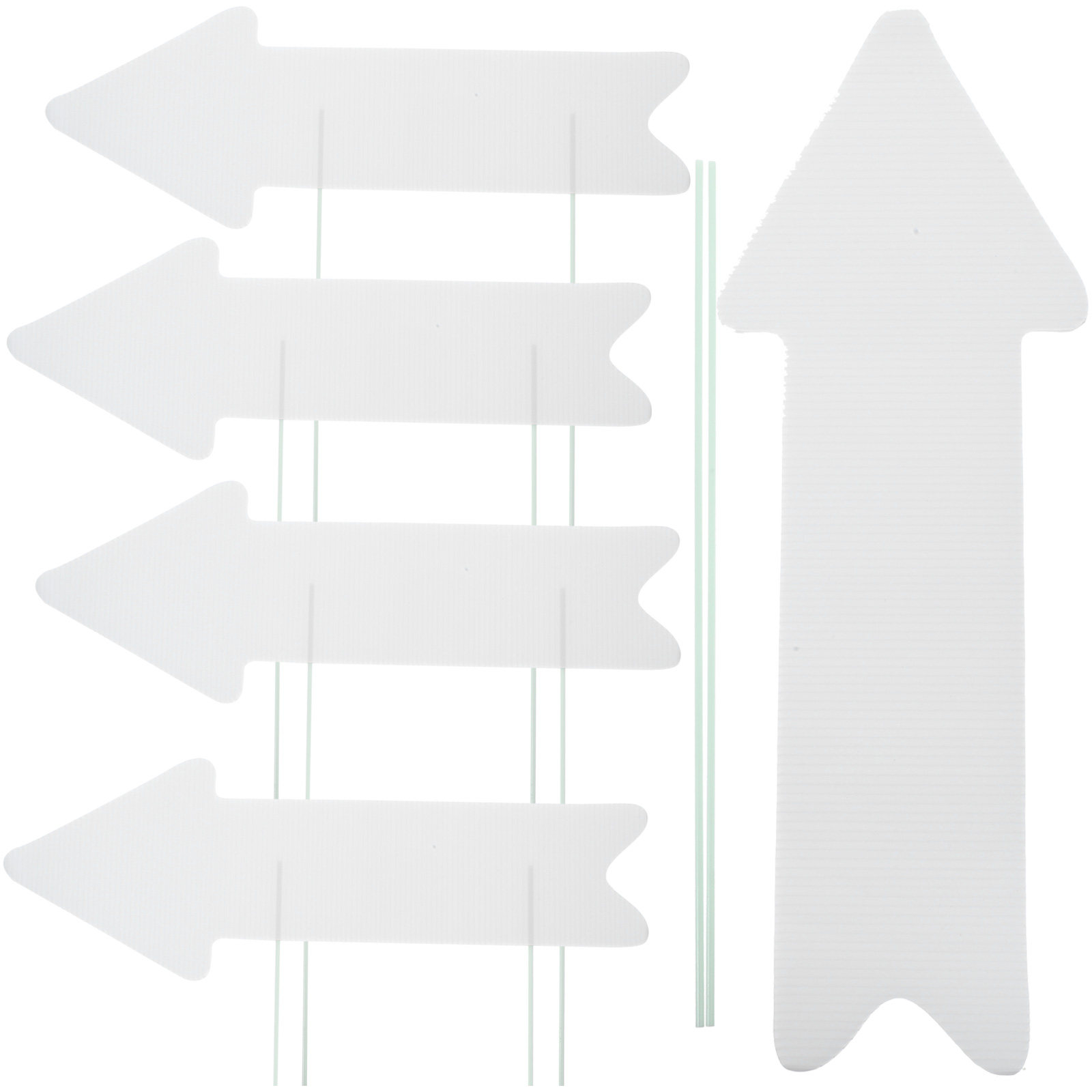 5Pcs Blank Yard Signs with Sta - Yard Sign Blank recensie en prijs