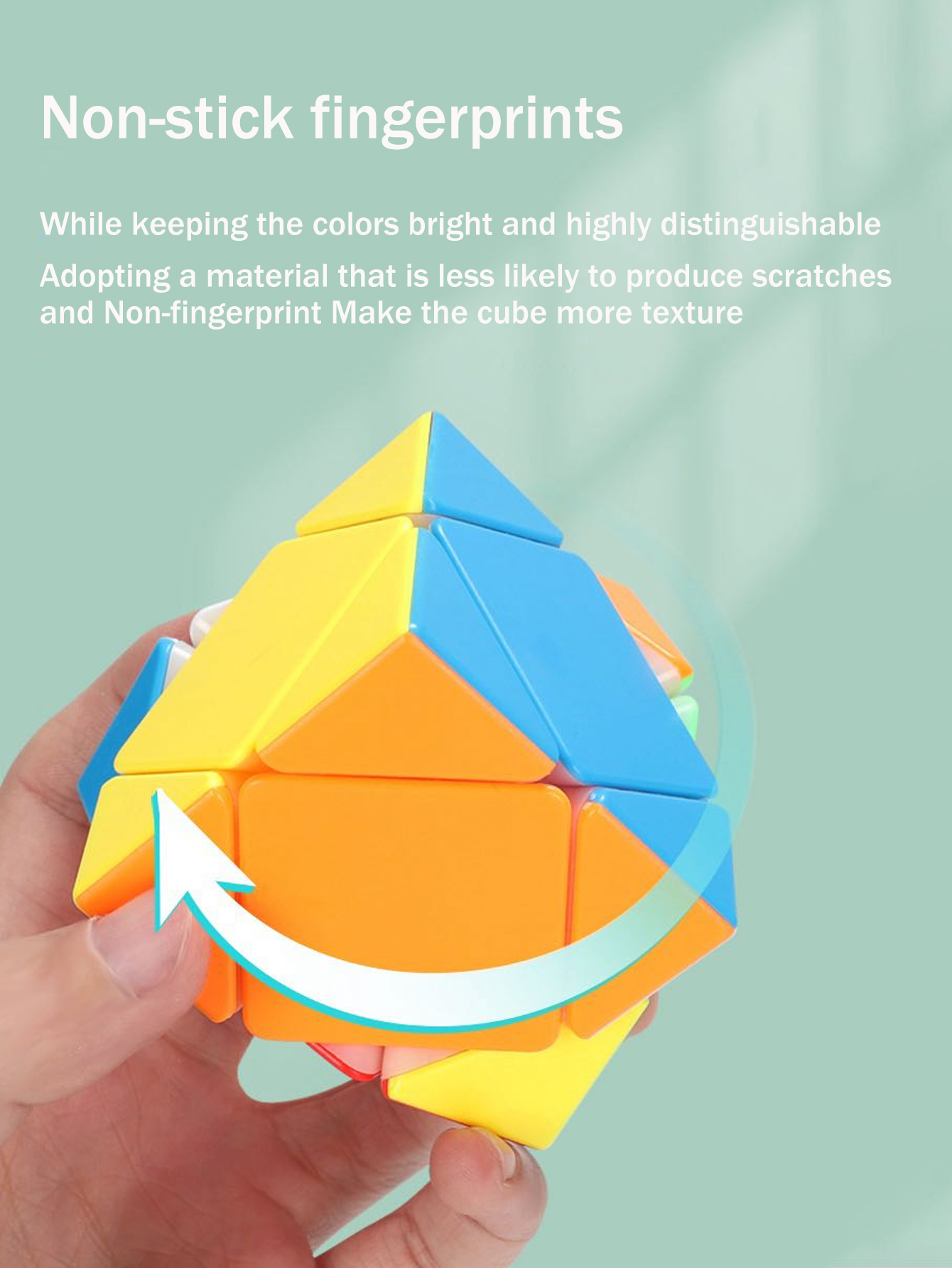 SENGSO Skewb Speed Cube Sticke - Puzzle Blank White recensie en prijs