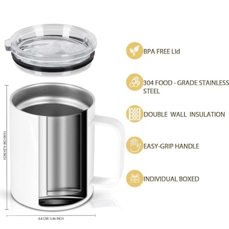 12 Oz Sublimation Coffee Mug B - Sublimation Mug White recensie en prijs