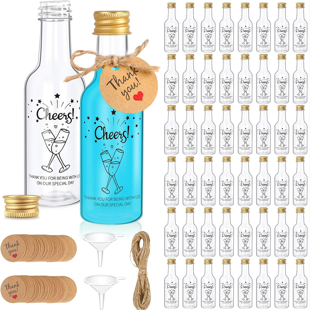 50Pack Mini Liquor Bottles,1.7 - Water Bottle Blank recensie en prijs