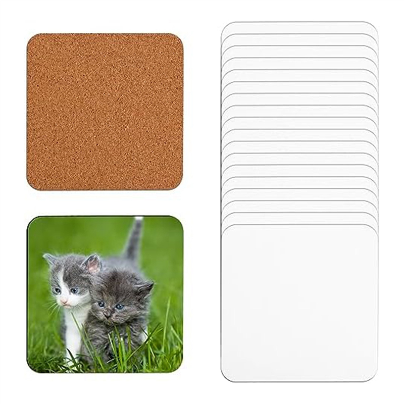 ABGE-40 PCS Sublimation Coaste - Coaster Sublimation Blank recensie en prijs