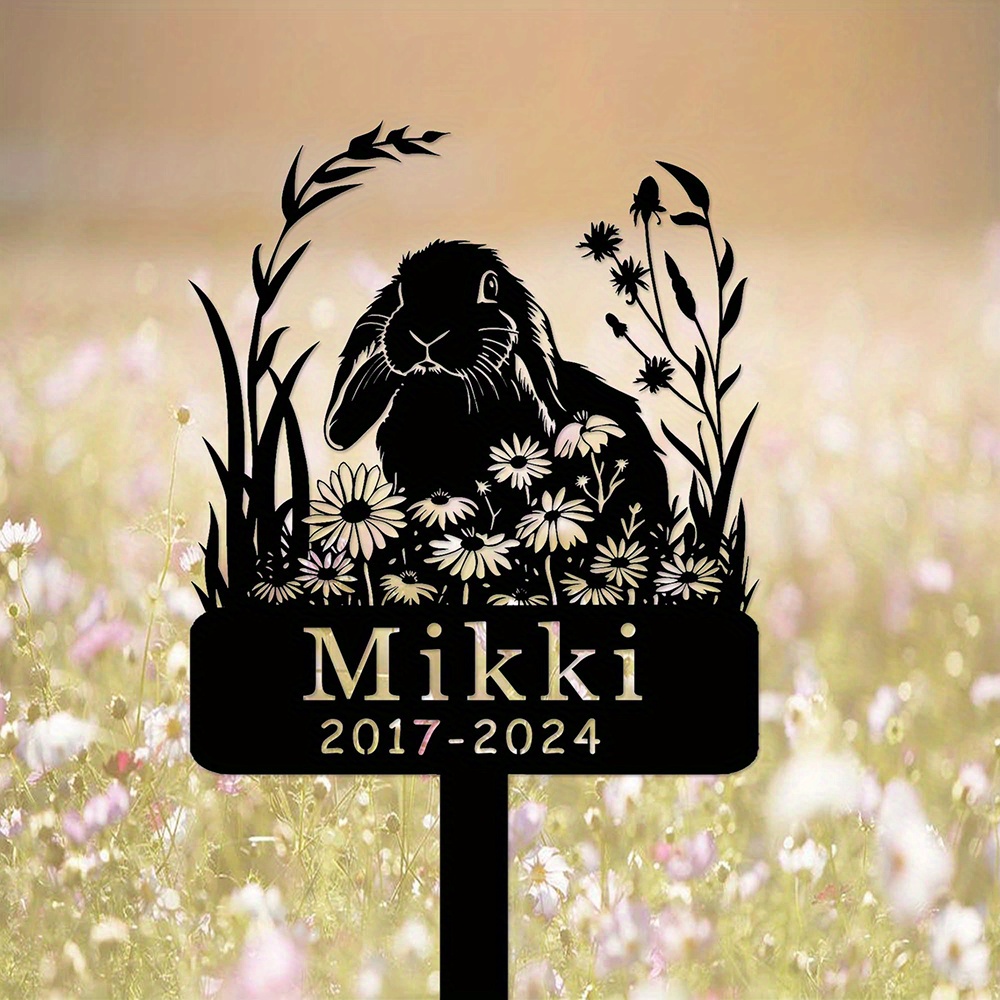 Custom Lop-Eared Rabbit Memori - Yard Sign Blank recensie en prijs