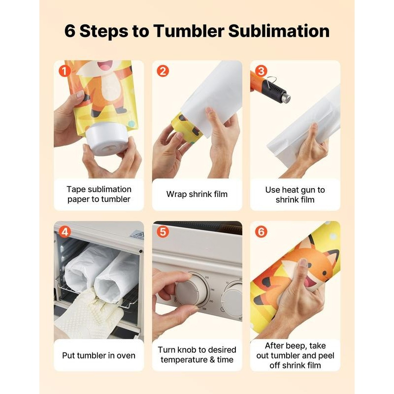 Sublimation Oven Machine, 13 Q - Tumbler 20Oz White recensie en prijs