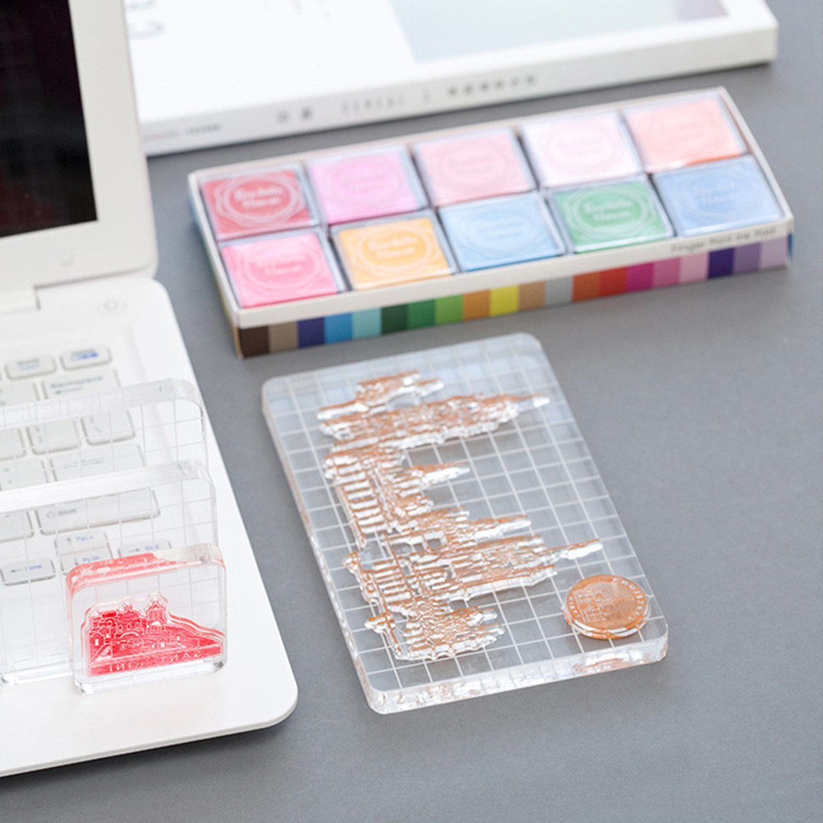 7Pcs Silicone Seal Supplies Ac - Photo Acrylic Block recensie en prijs