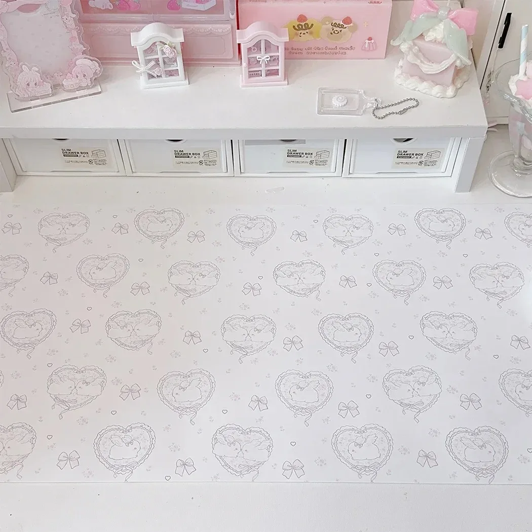 Kawaii Pink Rabbit Girl Heart  - Mouse Pad Blank Sublimation recensie en prijs