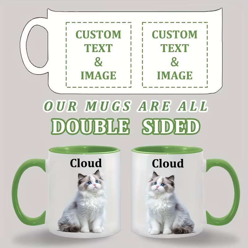 Custom Ceramic Mug Color Insid - Sublimation Mug White recensie en prijs