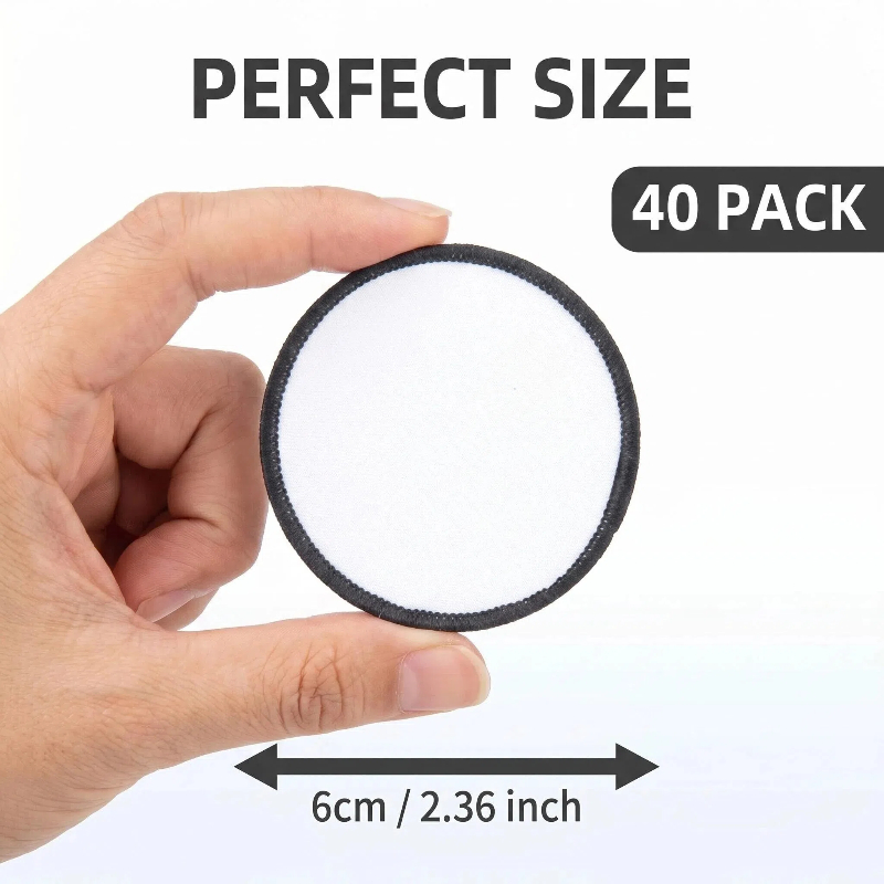40 PCs Sublimation Patches Clo - Hat Sublimation Blank recensie en prijs