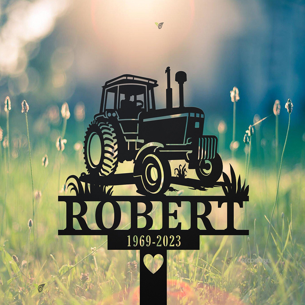 Custom Farmer Memorial Metal S - Yard Sign Blank recensie en prijs
