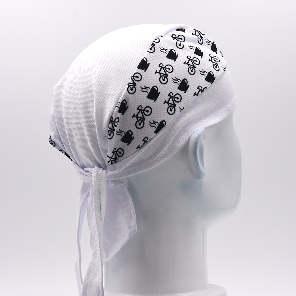 Classic Men White Cycling Cap  - Bandana Blank White recensie en prijs
