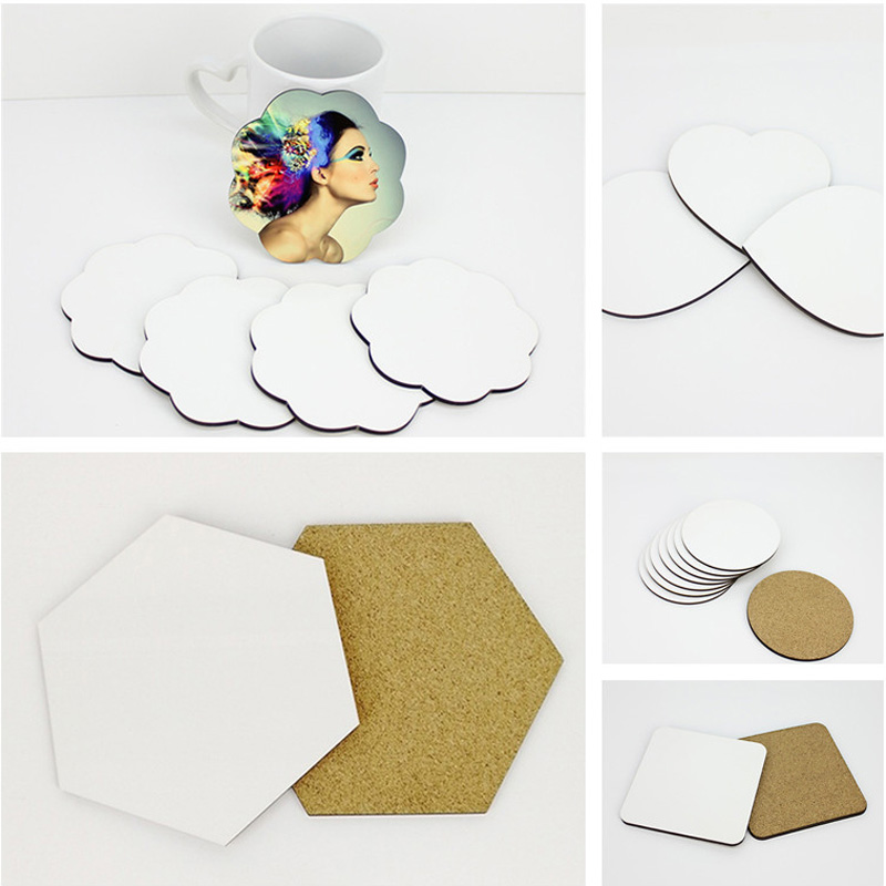100Pcs/Lot DIY Sublimation Bla - Coaster Sublimation Blank recensie en prijs