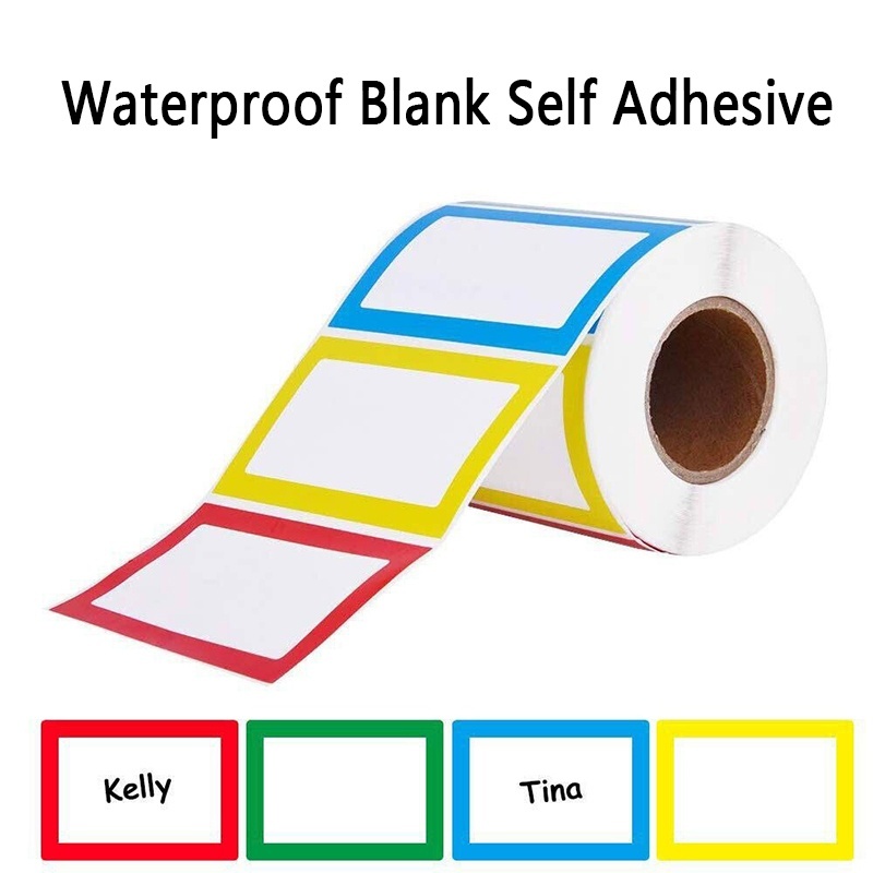 1 Roll Colorful Blank Handwrit - Water Bottle Blank recensie en prijs