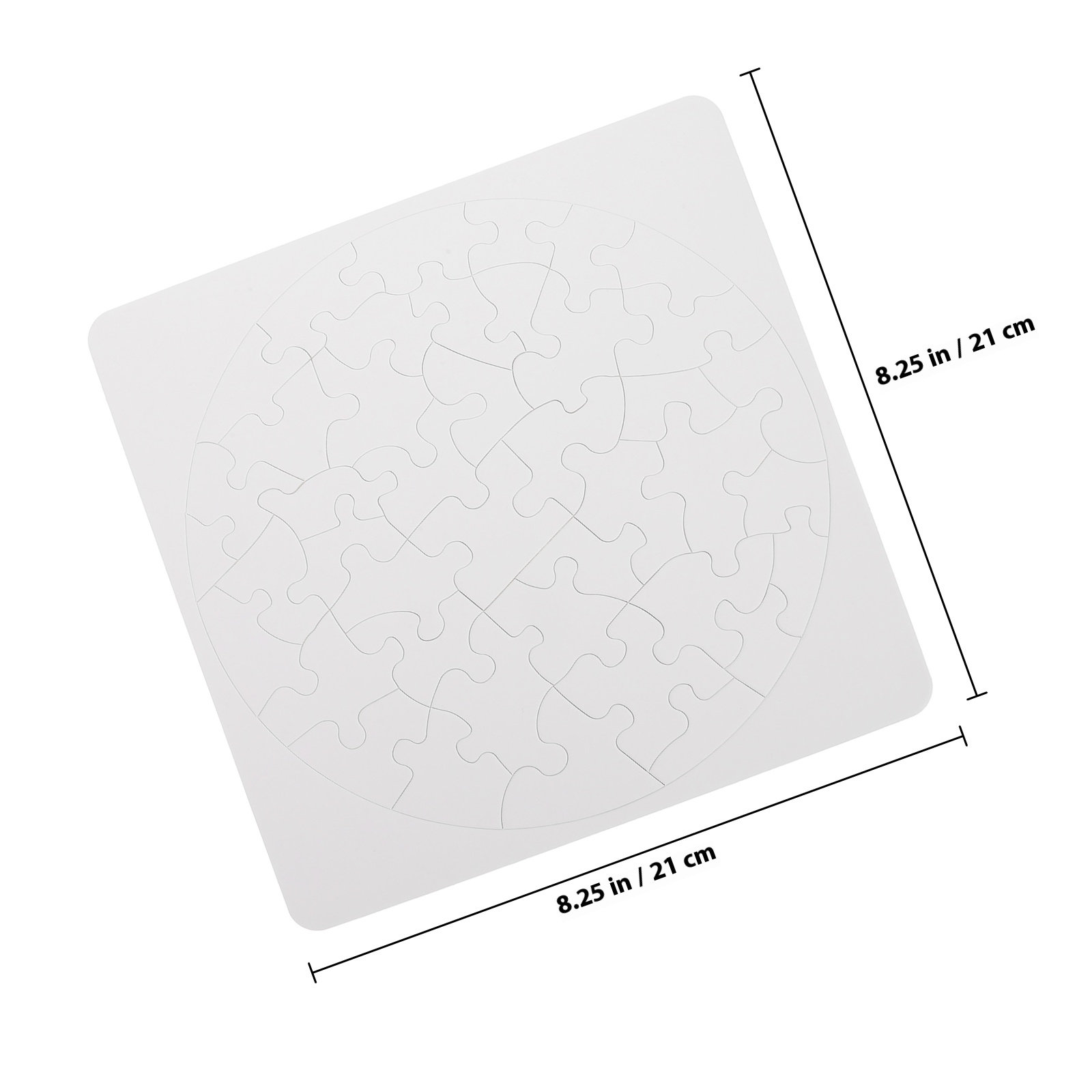 5 Sets Puzzle Sublimation Puzz - Puzzle Blank White recensie en prijs