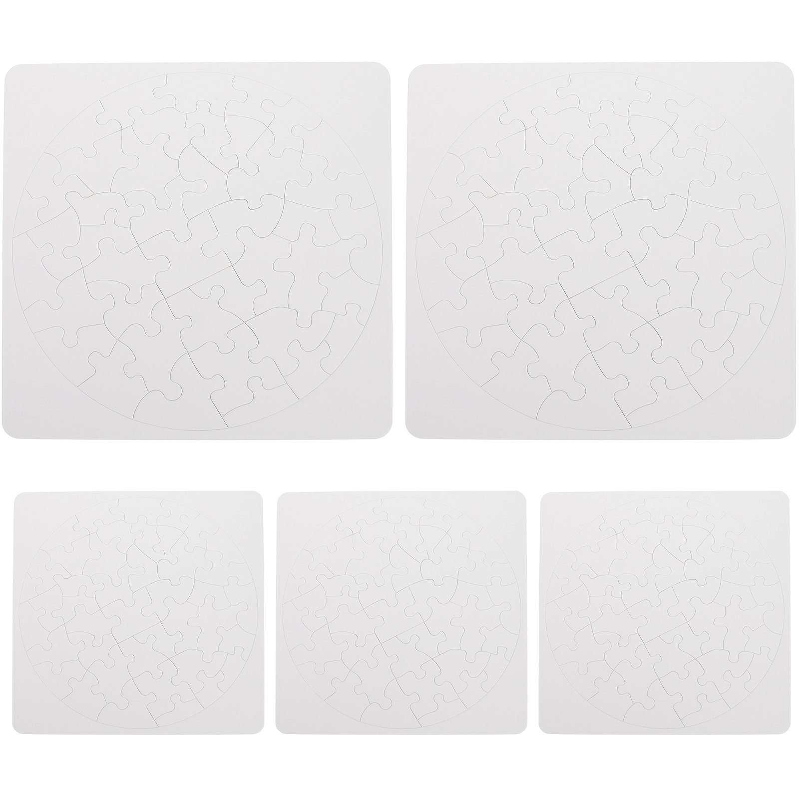 5 Sets Puzzle Sublimation Puzz - Puzzle Blank White recensie en prijs