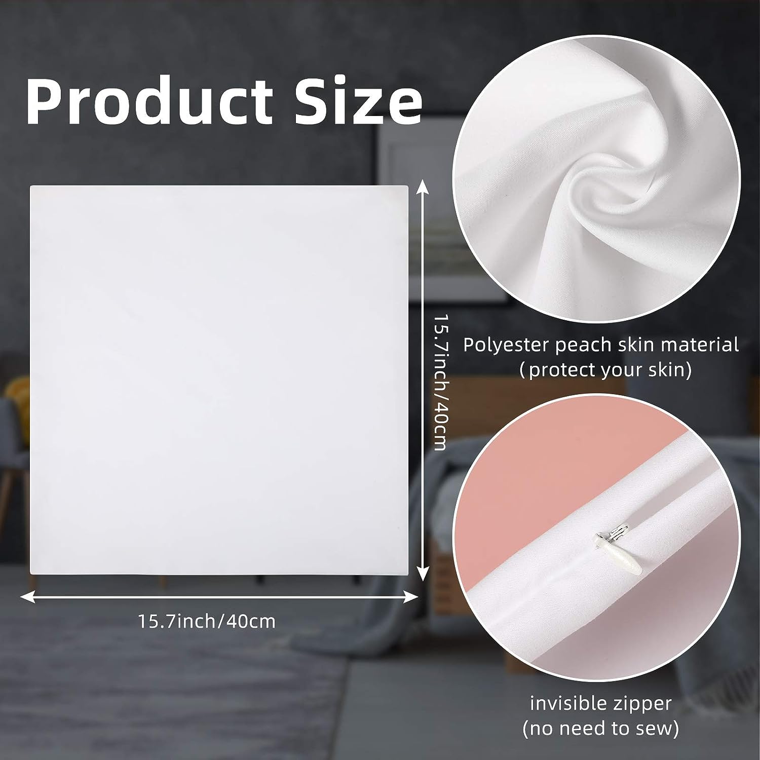 4Pcs Sublimation Blanks Throw  - Pillow Cover Sublimation recensie en prijs