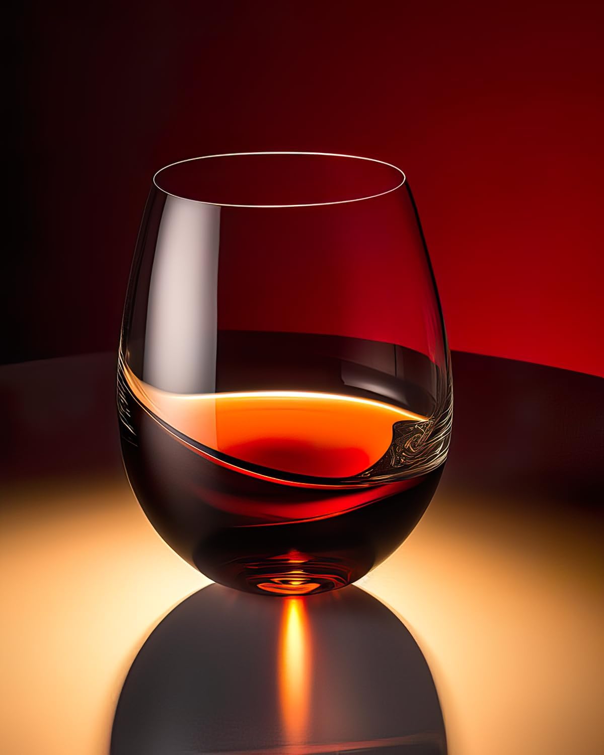 Stemless Wine Glasses Set of 4 - Tumbler 20Oz White recensie en prijs
