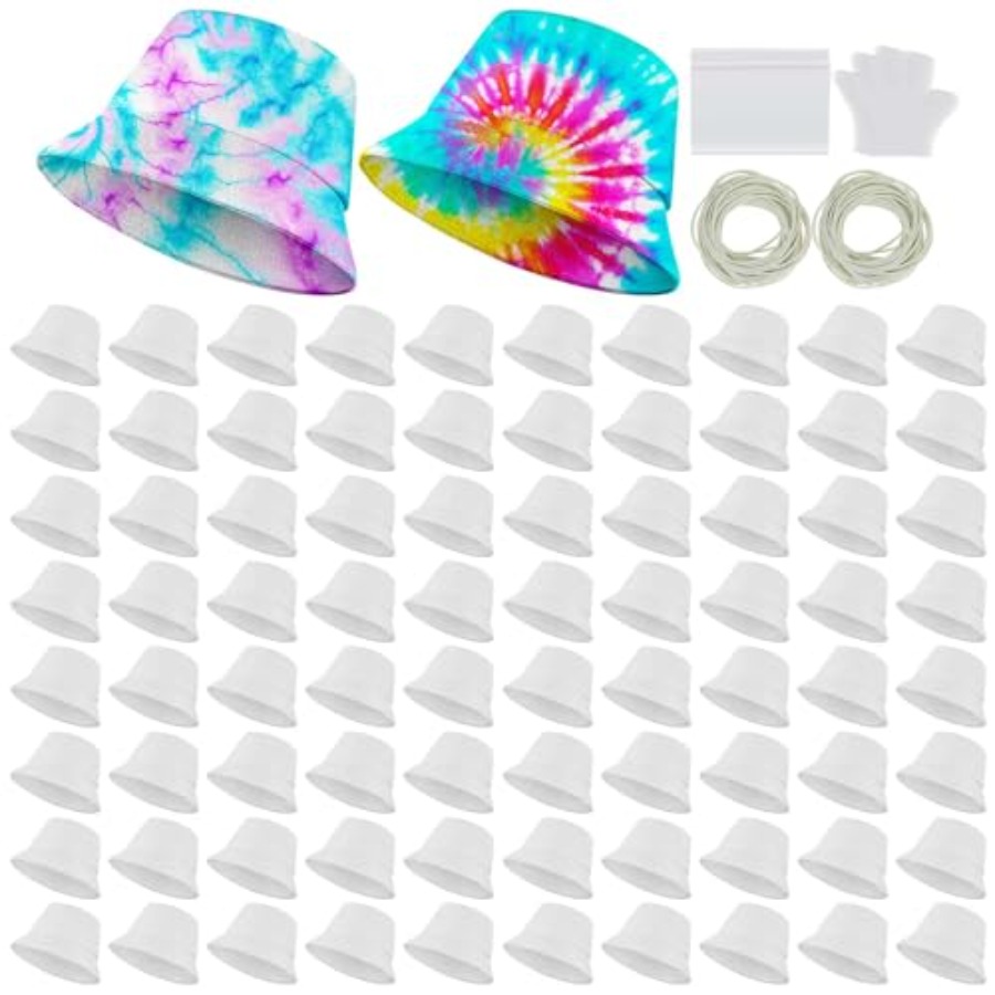 White cotton bucket hat for ti - Hat Sublimation Blank recensie en prijs