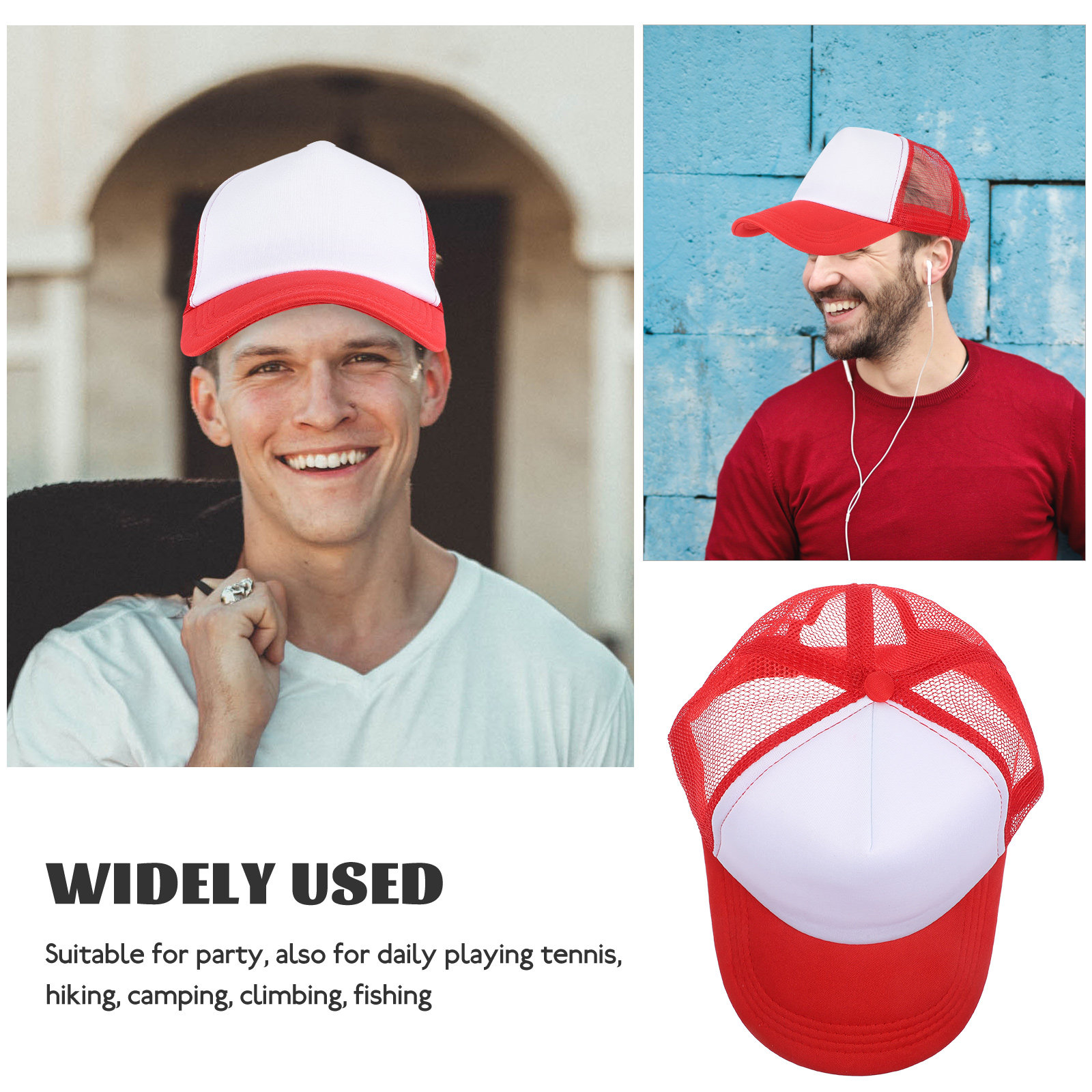 10Pcs DIY Blank Mesh Baseball  - Hat Sublimation Blank recensie en prijs